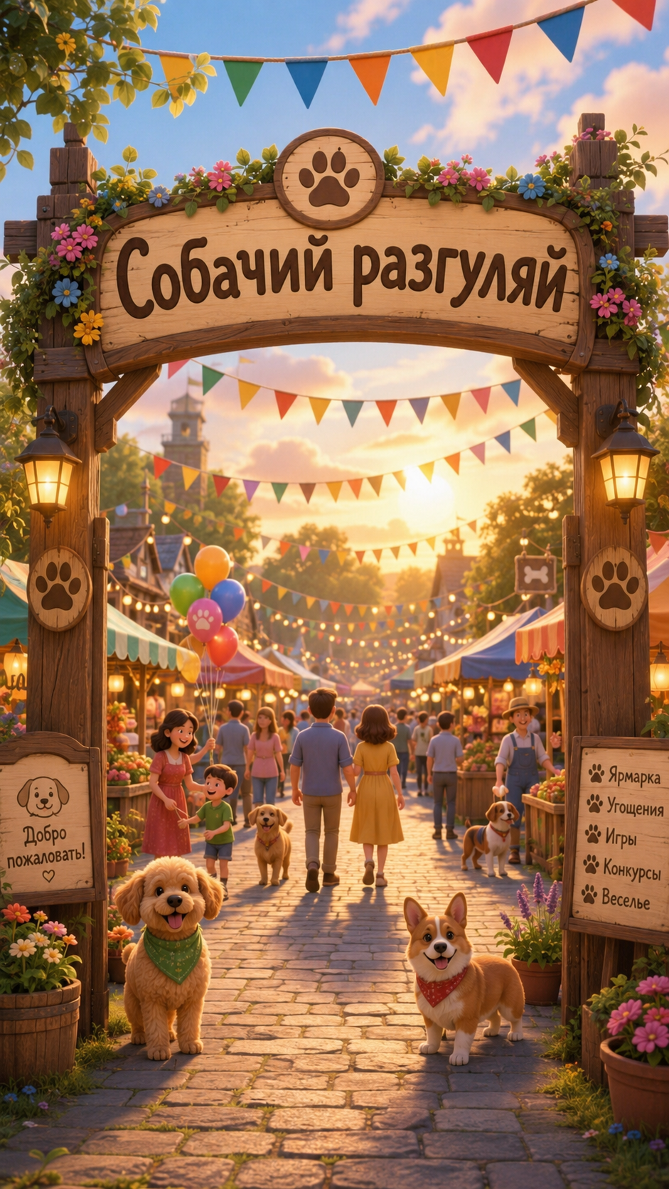 Doggy Revelry